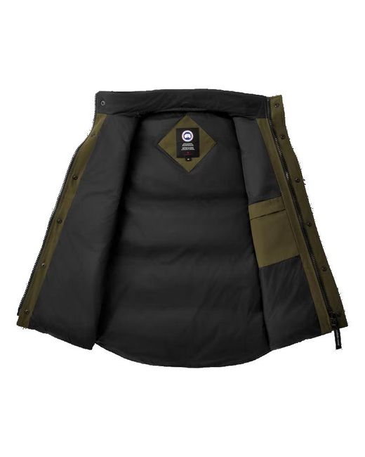 Canada Goose Green Garson Vest 'Army' for men