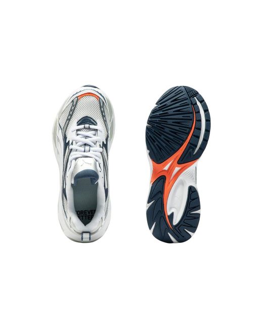 PUMA White Morphic 'Feather Inky'