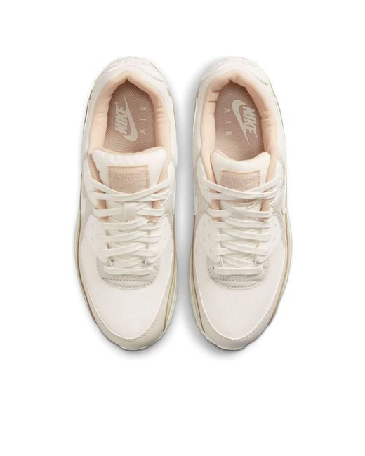 Nike White (Wmns) Air Max 90 'Sail Sanddrift'