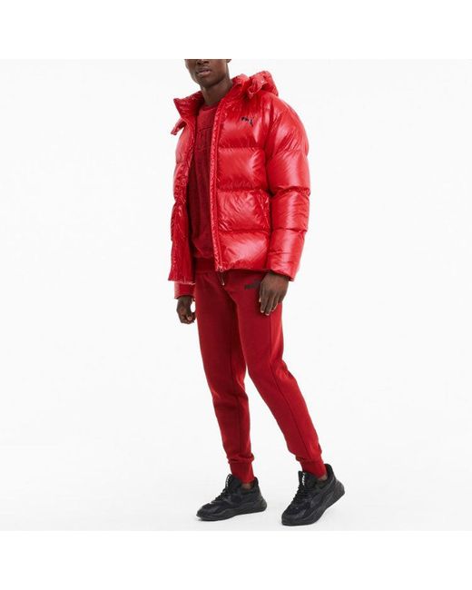 PUMA Red Volume Down Jacket for men