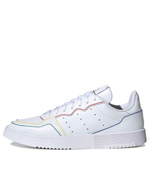 Adidas White Supercourt 'Cloud' for men