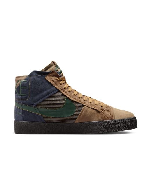 Nike Blue Sb Zoom Blazer Mid Premium 'Legend Dark Obsidian' for men