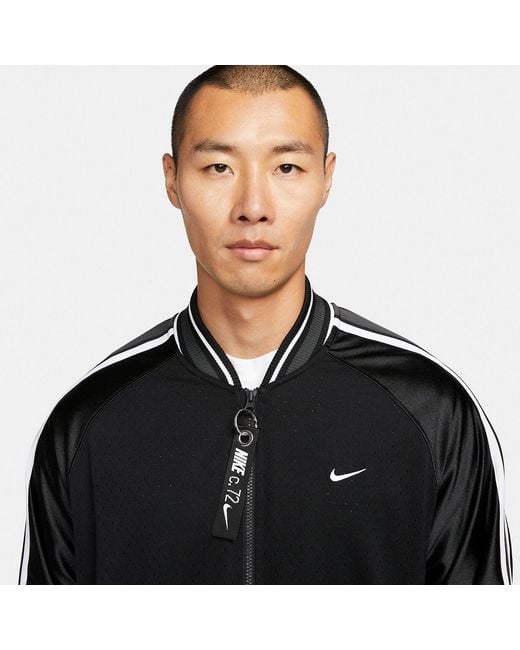 Nike Black Premium Basketball Jacket for men