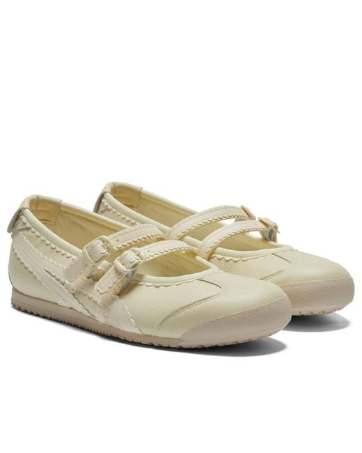 靴 MEXICO 66 TGRS IVORY/CREAM 24cm Onitsuka Tiger Mexico 66 TGRS Ivory Cream (Women's