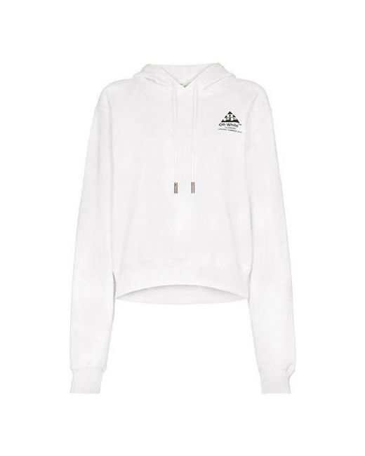 Off-White c/o Virgil Abloh White (Wmns) Back Logo Alphabet Printing Loose