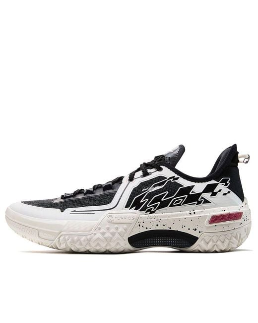 Li-ning White Jie Ao Low Flame' for men