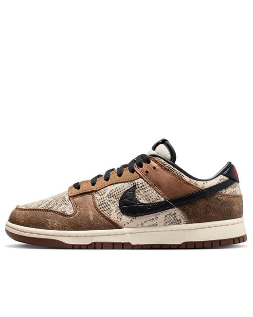 Nike Brown Dunk Low Co.Jp Snakeskin' for men