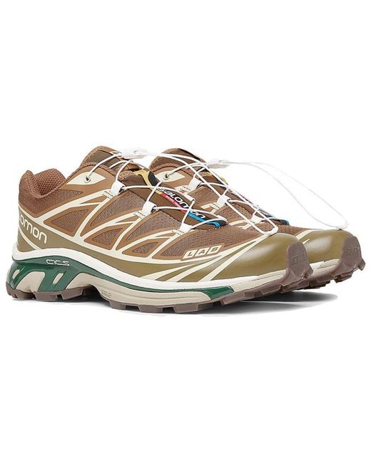 Salomon Brown Xt-6 Advanced 'Camel' for men