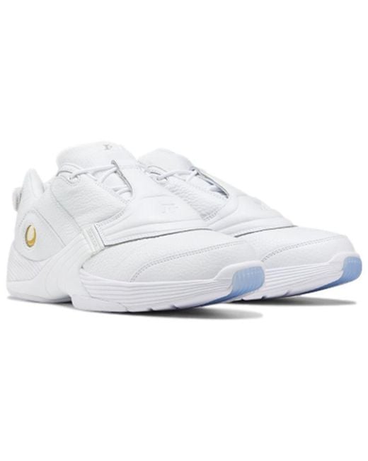 Reebok White Answer 5 Low 'Triple' for men