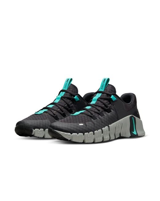 Nike Black Free Metcon 5 Tb Clear Jade' for men