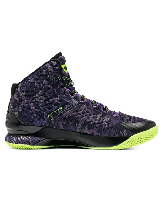 Under Armour Blue Curry 1 Retro 'Dark Matter' for men