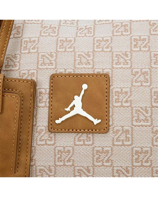 Nike Natural Monogram Duffle Bag 'Hemp'