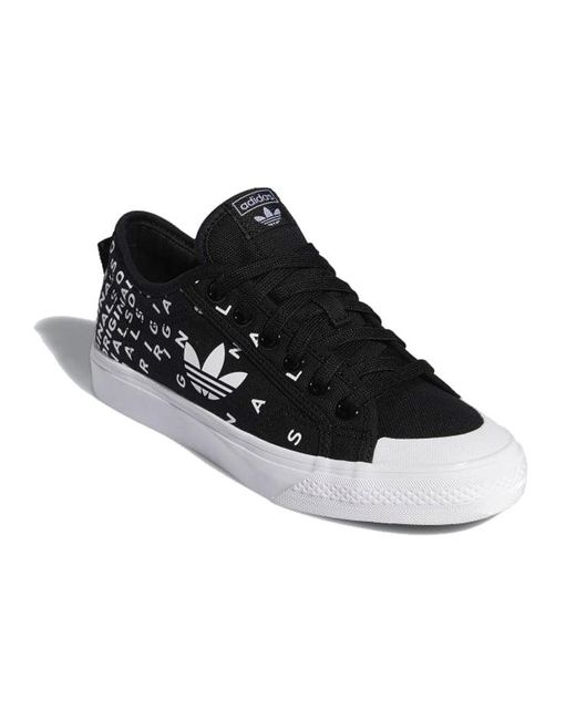 Adidas Black (Wmns) Nizza Trefoil 'Core'