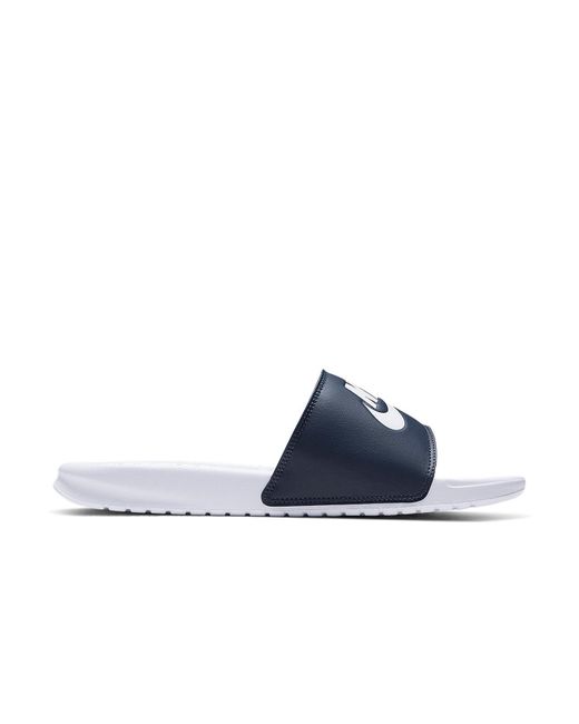 Nike Blue Benassi Jdi Mismatch for men
