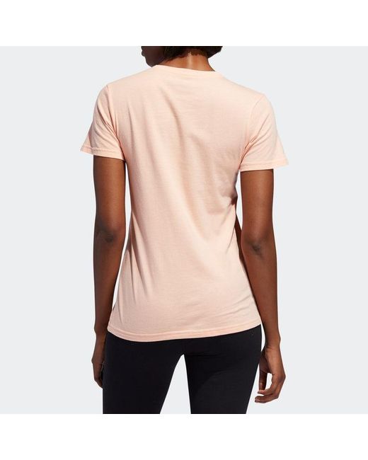 Adidas Pink (Wmns) Logo Tee