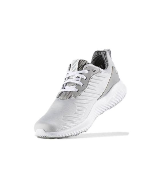 Adidas White Alphabounce Rc 'Light Heather' for men