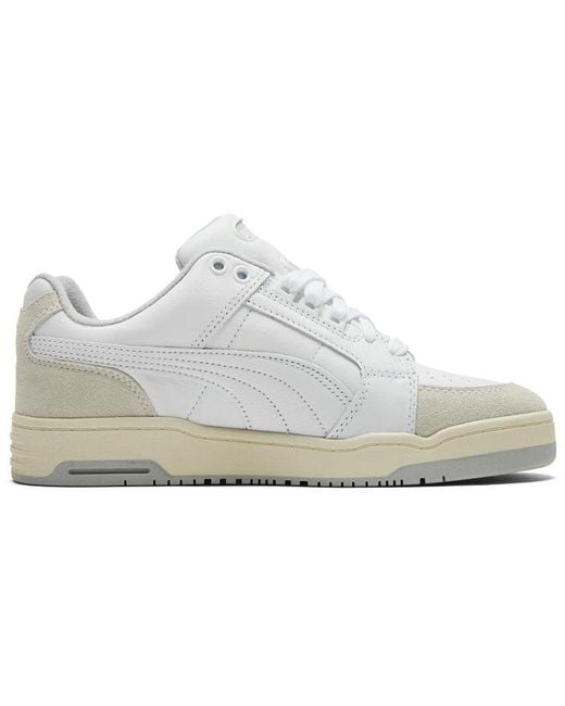 PUMA White Slipstream Lo Retro Pristine' for men