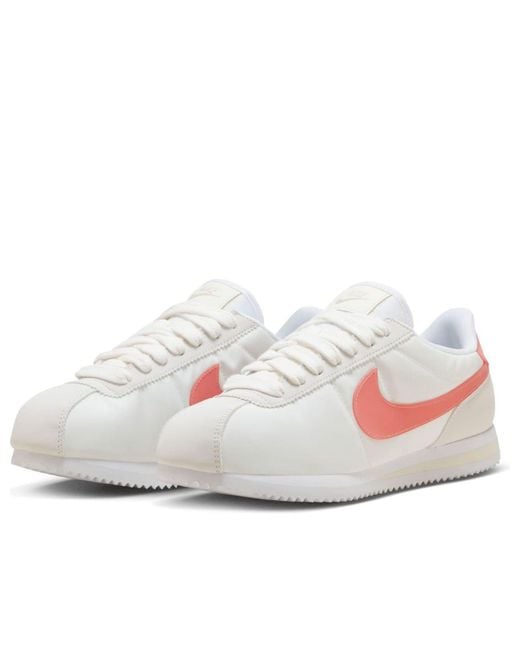 Nike White (Wmns) Cortez Textile 'Sail Stardust'