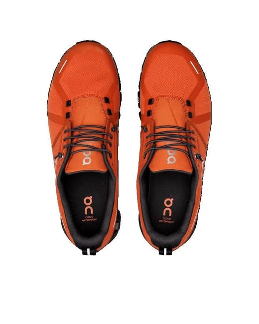 On Shoes Red Cloud 5 Waterproof 'Flame' for men