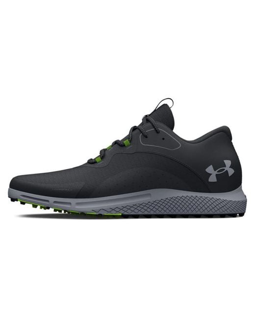 Under Armour Black Charged Draw 2 Spikeless Golf Steel' for men