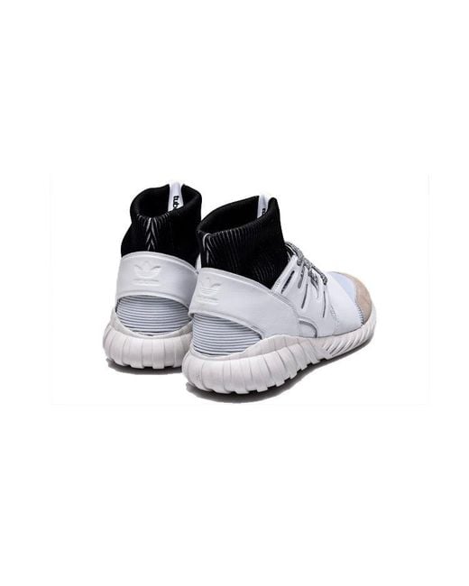 Adidas White Tubular Doom 'Yin Yang' for men