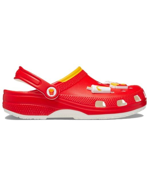 CROCSTM Red Classic Clog 'Mcdonald's'