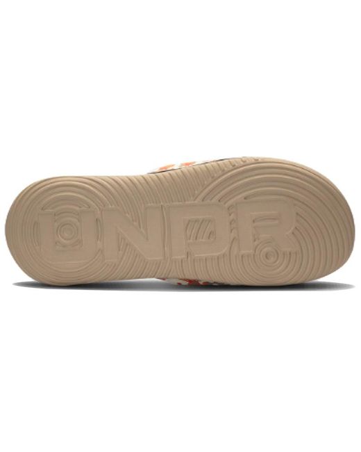 Under Armour Brown Ansa Camo Slipper for men