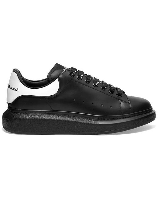 McQueen Black Oversized Sneaker for men