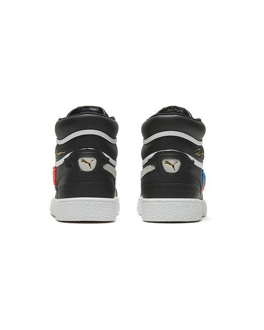 PUMA Black Ralph Sampson Mid 'Badges for men