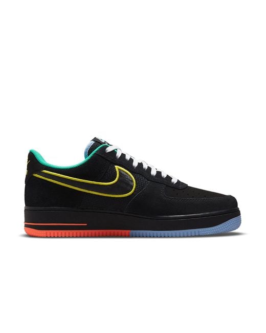 Nike Black Air Force 1 '07 Lv8 'Peace And Unity' for men