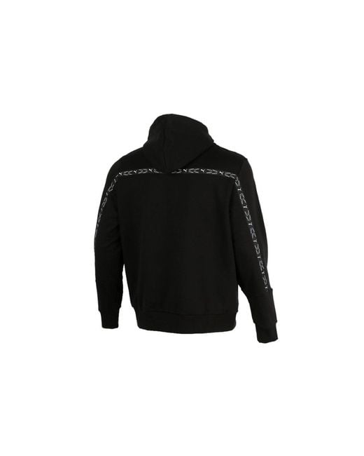 PUMA Black Elevate Hooded Full-Zip Jacket for men