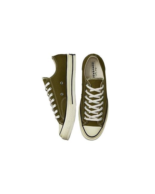 Converse Green Chuck 70 Low 'Dark Moss' for men