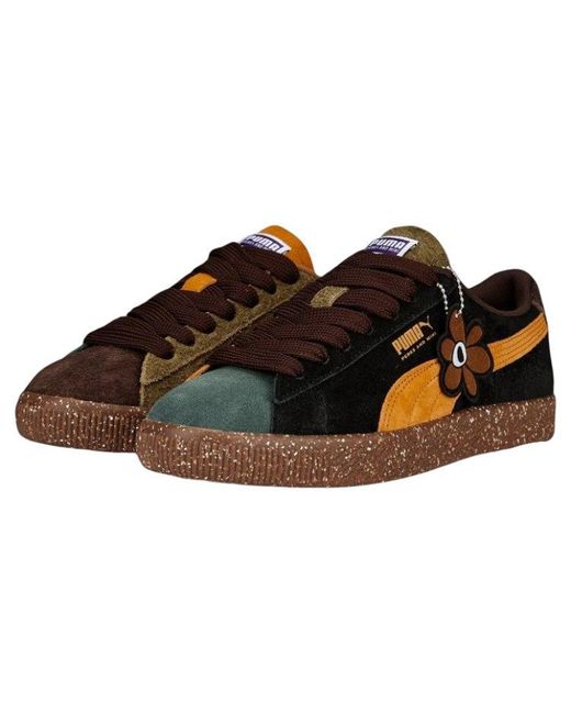 PUMA Brown Perks And Mini X Suede Vintage 'Bio/Verse' for men
