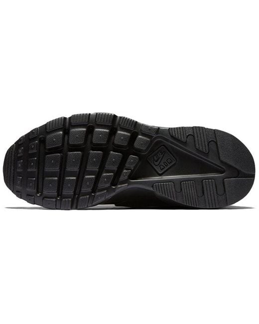 Nike Black Air Huarache Run Ultra 'Triple' for men