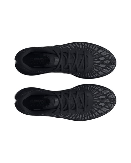 Under Armour Black Charged Breeze 2 Running Shoes for men