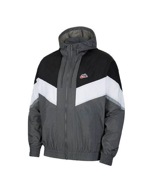 Nike Sportswear Windrunner+ Hooded Reflection Jacket Gray for Men Lyst
