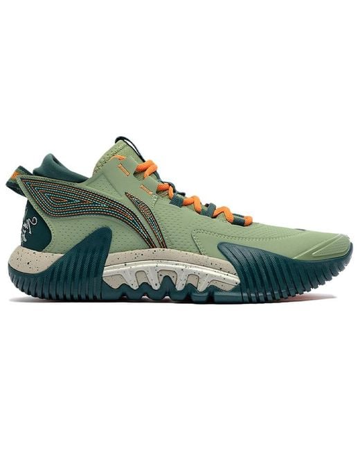 Li-ning Green 2 Low Shock Absorption Low Tops for men