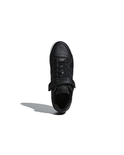 Adidas Black Originals Forum Lo for men