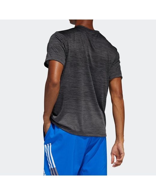 Adidas Gray Gradient Tee Training for men