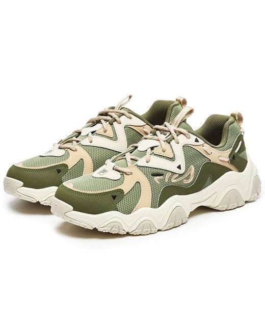 Fila Green Fluid 4 Sneakers for men