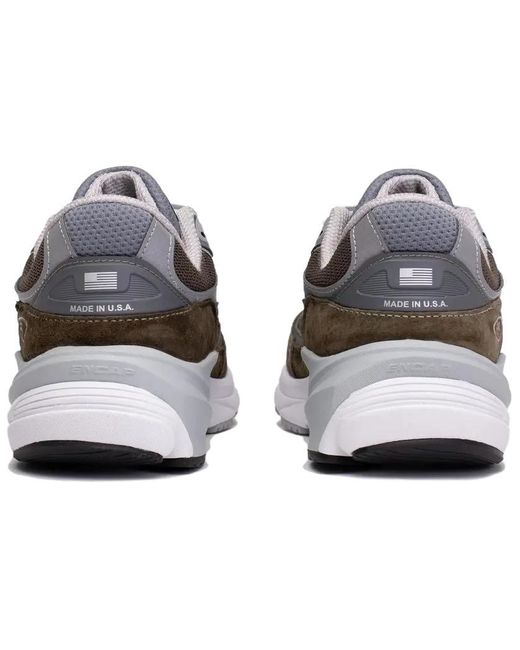 New Balance White 990 V6 'True Camo' for men