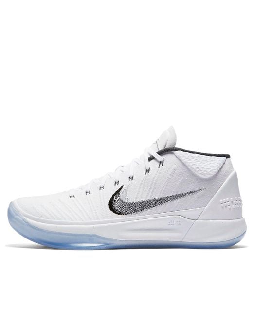 Nike White Kobe A.D. Ice' for men