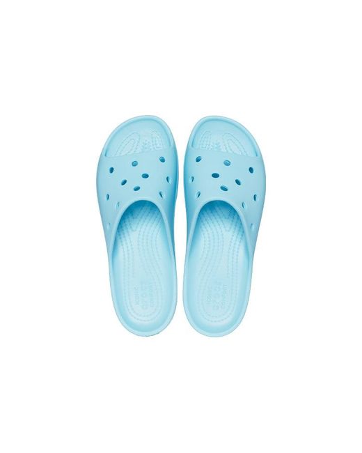 CROCSTM Blue (Wmns) Classic Platform Slide 'Arctic'