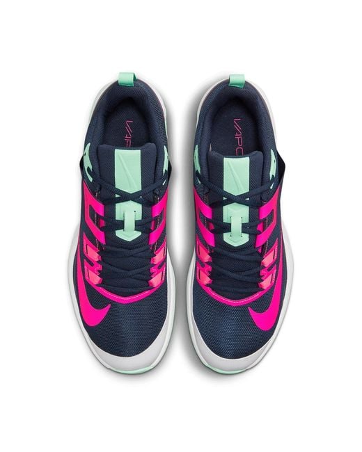 Nike Blue Court Vapor Lite 'Obsidian Hyper' for men