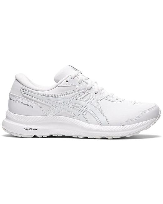 Asics White (Wmns) Gel-Contend 'Walker