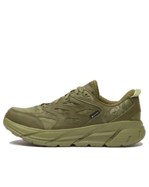 Hoka One One Green Clifton L Gore Tex 'Avocado Moss' for men