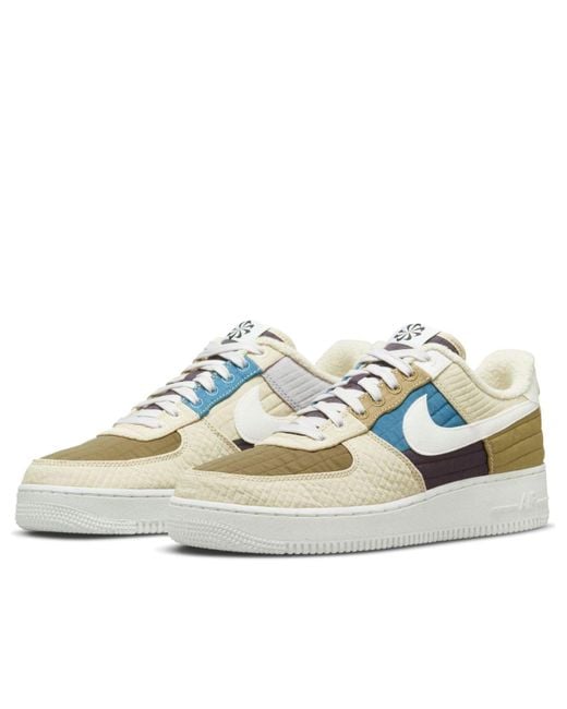 Nike Blue Air Force 1 '07 Lx 'Toasty for men