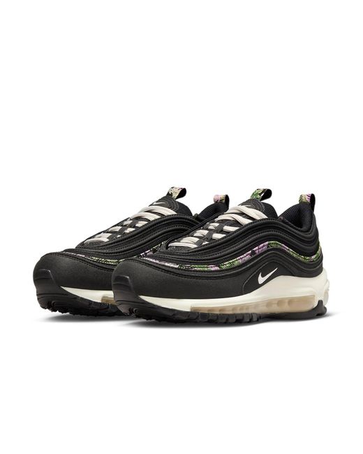 Nike Black Air Max 97 'Next Nature Floral Tapestry' for men