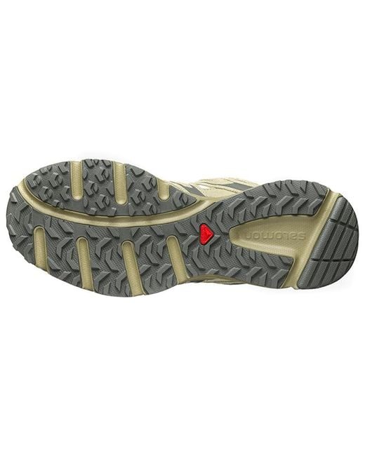 Salomon White X-Mission 4 Suede for men