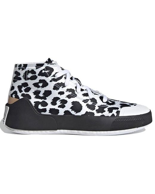 Adidas Blue (Wmns) Stella Mccartney X Treino Mid 'Leopard Print